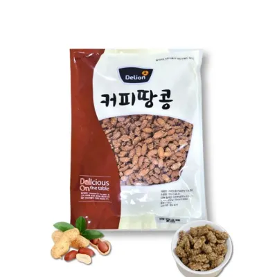 대용량 커피땅콩 600g 커피맛땅콩 건강간식 땅콩간식 술안주 견과류