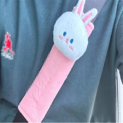 안전벨트 인형 커버 차량용 쿠션 자동차안전벨트클립 아기안전벨트커버 안전벨트고정클립