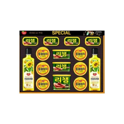 LW 동원 스페셜 39호 4세트입 참치 햄 요리유 명절 추석 설날 선물세트