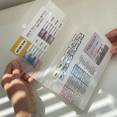 몽골 여행 지갑 스티커 준비물 화폐 돈 투그릭 [4개국 베트남 동지갑 만들기 태국 바트 필리핀 페소]