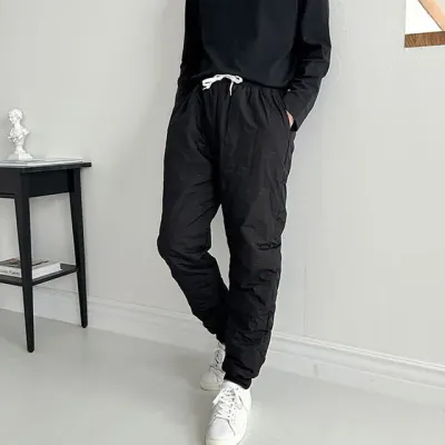 패딩 남성 데일리 부츠 여성 모자 니트 전체 귀달이 밴딩팬츠