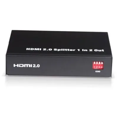 hdmi 2.0 분배기 4k uhd 분배기 디스플레이 1x2 스플리터 고해상도 포트 소스