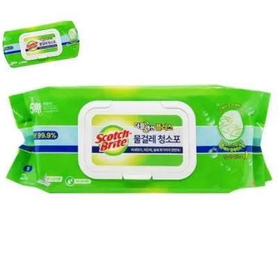 판촉물물티슈 휴대용물티슈 물걸레 청소포 대형 20매 37 x 20cm 1개