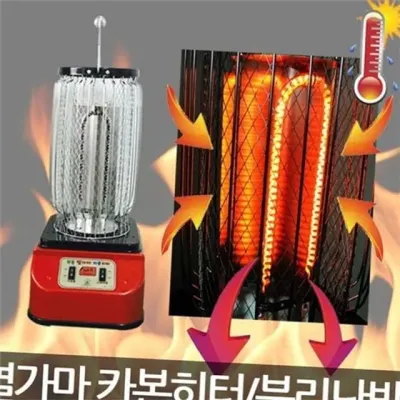 사무실 전기 히터 가정용 전기 난로 원적외선 이동식 스탠드형 고효율 야외용 거실 온풍기 저전력 겨울