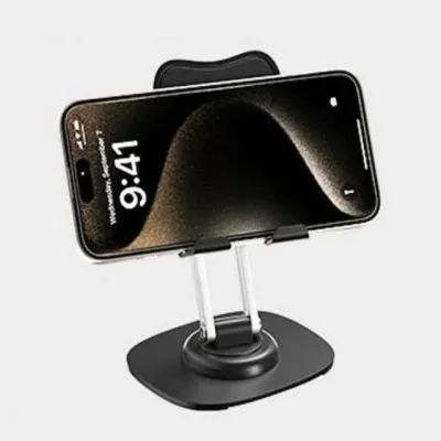 미란다 풀메탈 360도 회전 3 접이식휴대폰거치대 책상휴대폰거치대 탁상용거치대