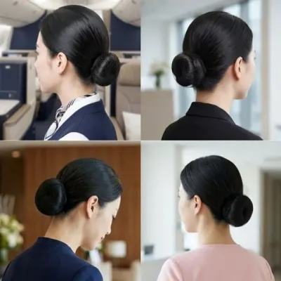 머리망 간호사 발레 승무원 헤어망 6사이즈 면접 올림머리망 올림머리 승무원머리망 헤어망 간호사머리망