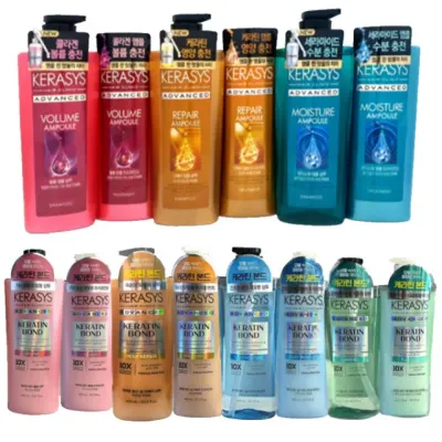 케라시스 모발케어KERATIN BOND 10X 샴푸 린스600ml