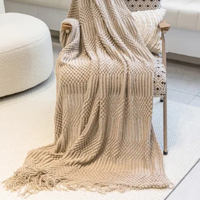 부드러운 사계절 소파 침대 담요(125cm*230cm)