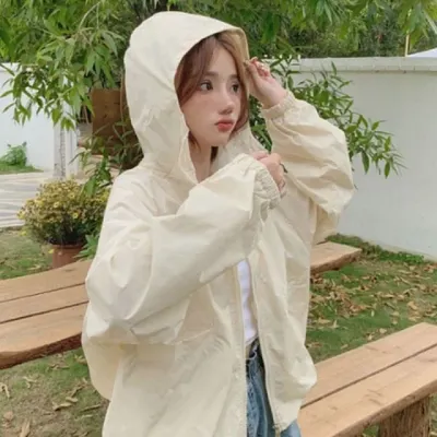 여자 바람막이 집업 점퍼 캐주얼 아우터 자켓 간절기 외투