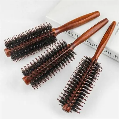 헤어 뿌리 볼륨 빗 롤 헤어 빗 스타일링 미용실 드라이 돈모