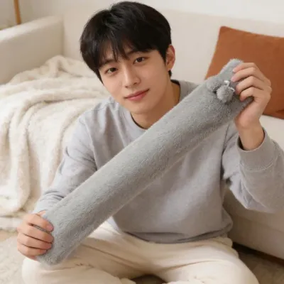 보온물주머니 롱 찜질팩 유단포 겨울철 복부 배찜질 완화 온수팩 난방용품