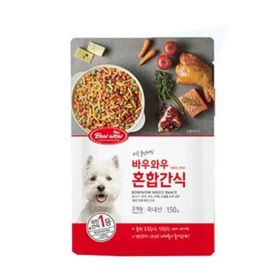바우와우 혼합간식150g