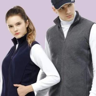 남녀공용 플리스 조끼 보아털 후리스 본딩 FW25
