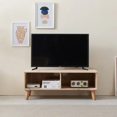 가구산책 삼나무 오픈 거실장 900 HD101