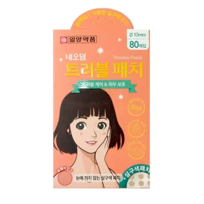 네오덤 트러블 패치 80매(살구색) 여드름 케어