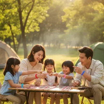 딩딩 야외용 에센셜 비비드 모기퇴치 팔찌 10개입