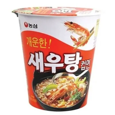 해산물맛 라면 30개입 미니컵 용기라면