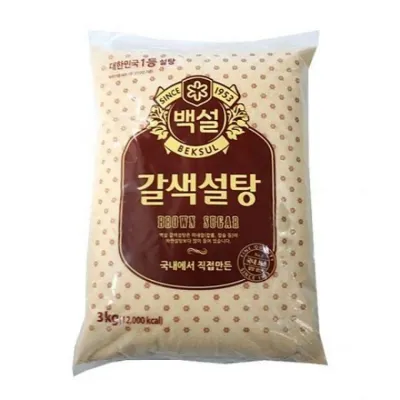 백설 갈색 설탕3 kg