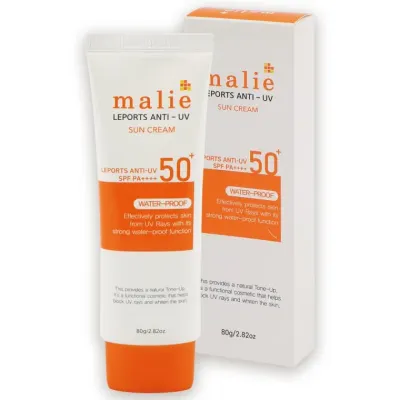 마리에 레포츠 안티유브이 선크림 80ml 워터프루프 [SPF50+ PA++++]