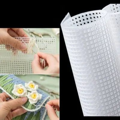 가방부자재 네트망 뜨개망 블랙 메쉬망 41x60 60cm 재봉부자재 퀼트가방끈