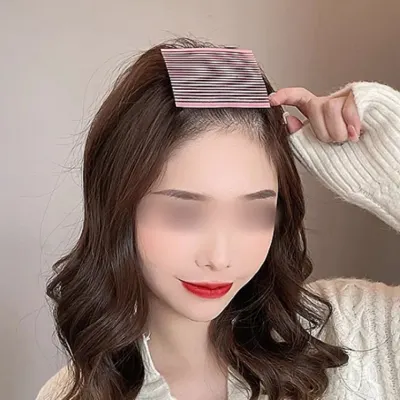 헤어 메이크업 고정 패드 앞머리 잔머리 찍찍이 시트 10매입