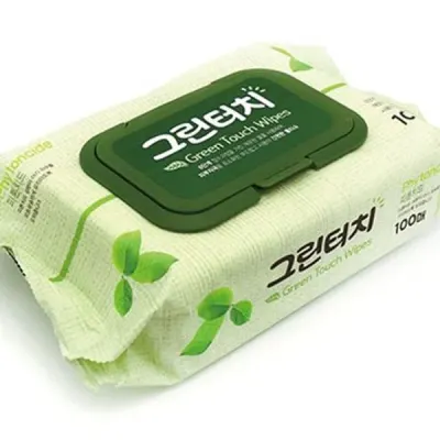 물티슈 화장지 휴지 화장지 물티슈 캡형 245g 100매