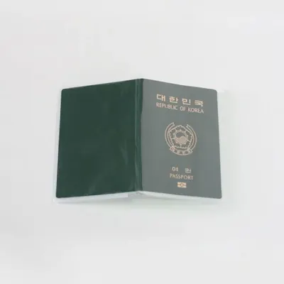 여권커버 여권지갑 여권집 여권비닐커버 카드보관 투명 반투명여권커버
