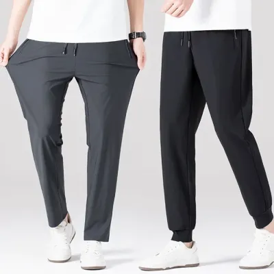 메가쿨링 밴딩팬츠 (2color/2type) / 여름 냉감 밴딩 일자 조거바지