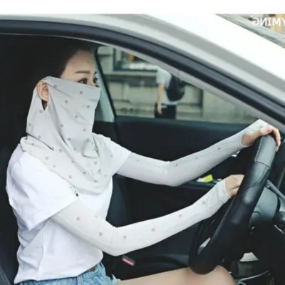 쿨 꽃무늬 아웃도어 햇빛가리개 여성토시 남성토시 토시 자외선 차단