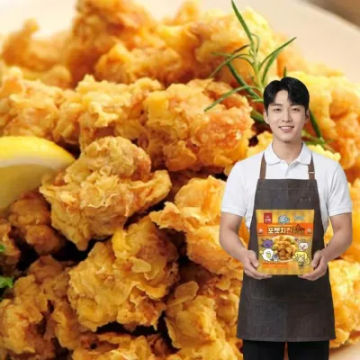 한맥 포켓 핫 후라이드 치킨 캠핑 술안주 (냉동) 180g x 5개