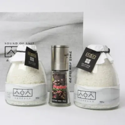 천일염 5년 간수 뺀 선물 세트 sea salt