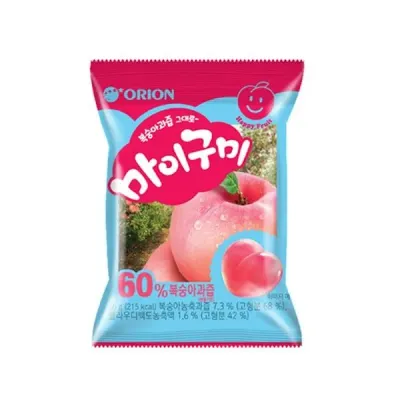 오리온 마이구미 복숭아 66g 1박스 10개입