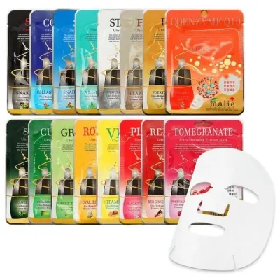 마리에 울트라 하이드레이팅 마스크팩 16종 수분 마스크팩 세트
