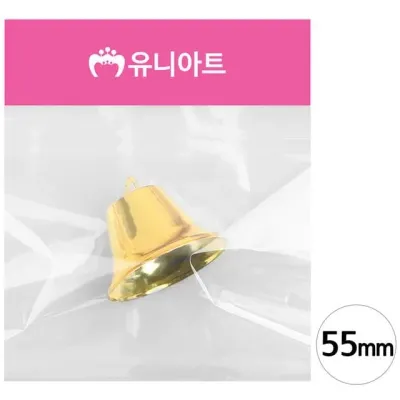 유니아트 (만들기재료) 미니종 55mm (금색) (1개입) 크리스마스 성탄절 종