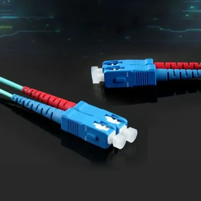 광패치코드 OM3 10G SC SC 80M 광케이블 데이터전송