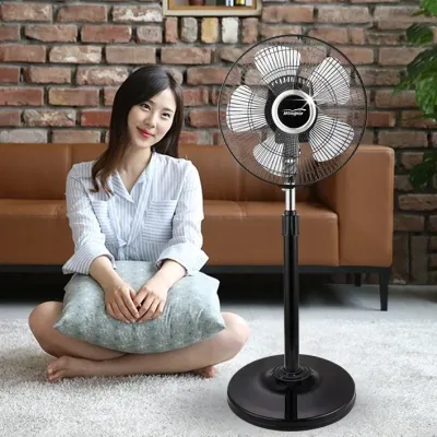 5엽 키높이 33cm 스탠드선풍기 서큘레이터 써큘레이터 사은품 선물세트 판촉물 답례품 선풍기 사무실선풍기