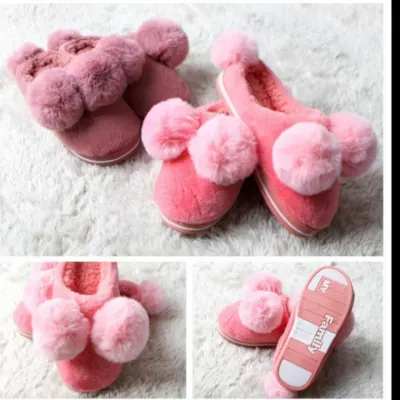 멍멍이 밍크 슬리퍼 실내화 귀여운 사무실 밍크 슬리퍼 거실화 실내화