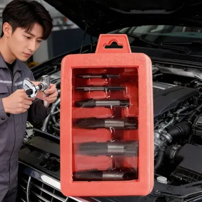 손상 볼트 제거기 나사산 리무버 공구 망가진 푸는 도구 8P