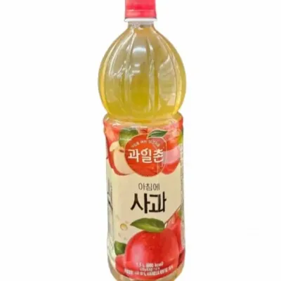 아침에 사과쥬스 1.5L 사내간식 탕비실과자 회사탕비실
