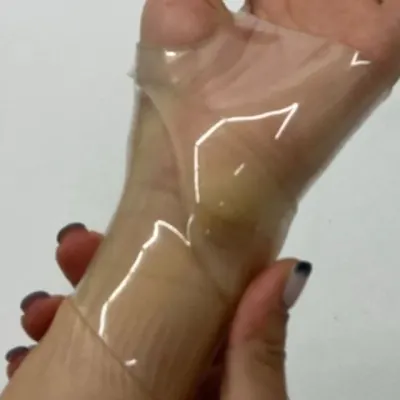 손목보호대 실리콘 엄지걸이 투명 밴드 지지대 부드러운접촉 유연성 손목스트랩