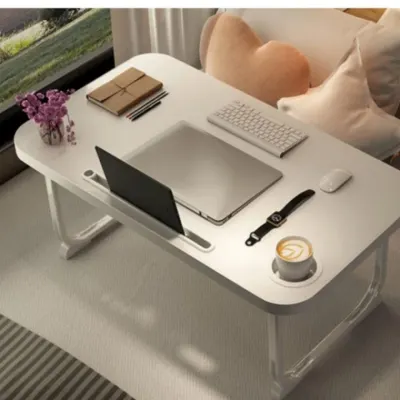 접이식 좌식 테이블 간이 보조 책상 사이드 거실 침대 티테이블 노트북 식탁 70x40cm