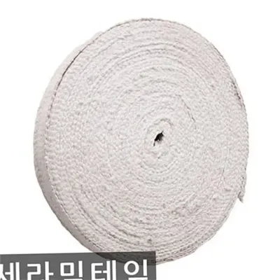 세라믹 보온 테이프 내열 파이프 테이프 고온 보온재 난방 단열 내열성 열차단 가스켓 단열재 패킹재
