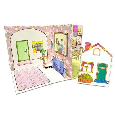 가꿈 만들기diy 북아트 꿈담뿍 팝업북 행복을 담아요 (NO.802) 종이생각 만들