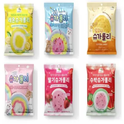 솜사탕 슈가롤리 캔디 달콤한 간식 슈가롤리 파티 과자 디저트 스위트 어린이 선물