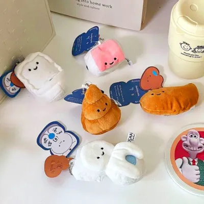 [지앤지] 귀여운 응가 키링 가방 열쇠 푸푸 키홀더 백참 차키 말랑이 선물 단체 사은품 소품샵 백꾸