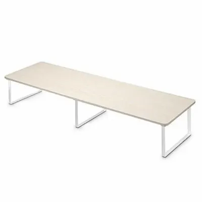 7NC 듀얼형 모니터 받침대 SVMS28Y 베이지 100X15X26cm 개 (1개입) 대형모니터받침대 컴퓨터모니터받침대