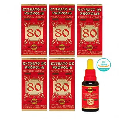 브라질 폴리넥타 그린 프로폴리스 80 30ml x 5개