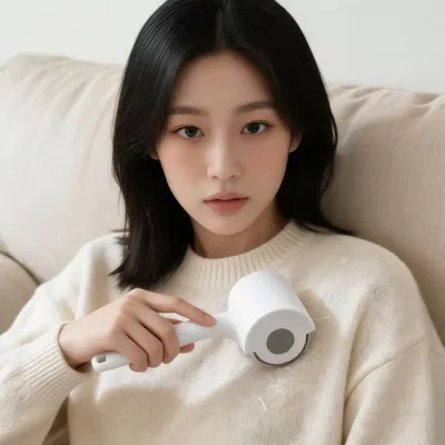 테이프 클리너 의류 먼지 반려동물 털 제거 슬림 롤클리너 옷침구 청소용품