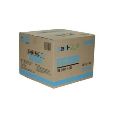 점보롤 화장지 쌔니큐 2겹 300m 4롤