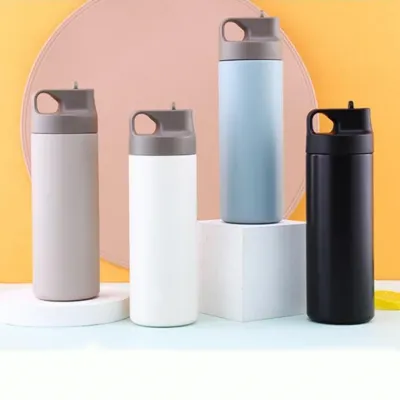 휴대용 스포츠 텀블러 보냉 스텐 물병 음료수 보틀 600ml